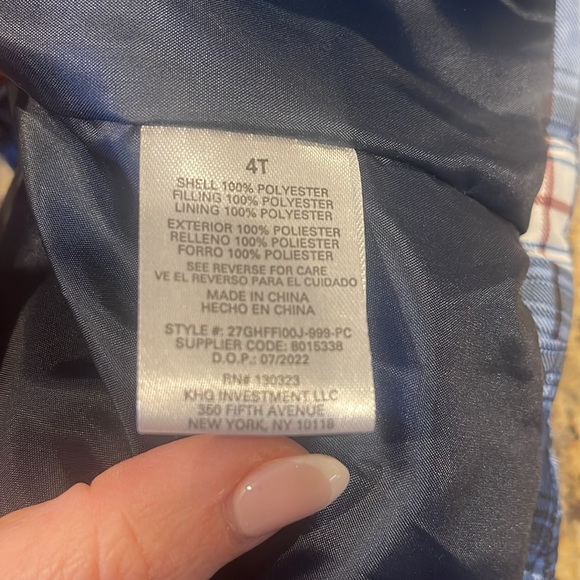 Bass puffer vest 4T - Picture 4 of 4